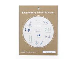 Kiriki - Embroidery stitch sampler kit