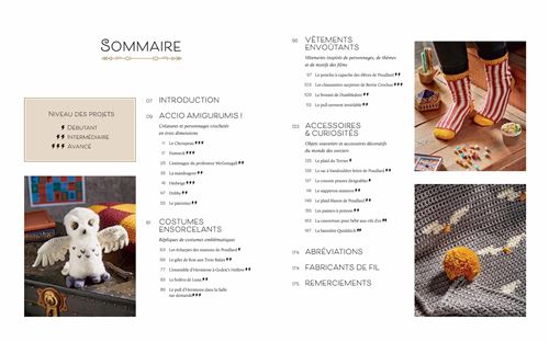 La magie du crochet - Le livre officiel des modèles de crochet Harry Potter