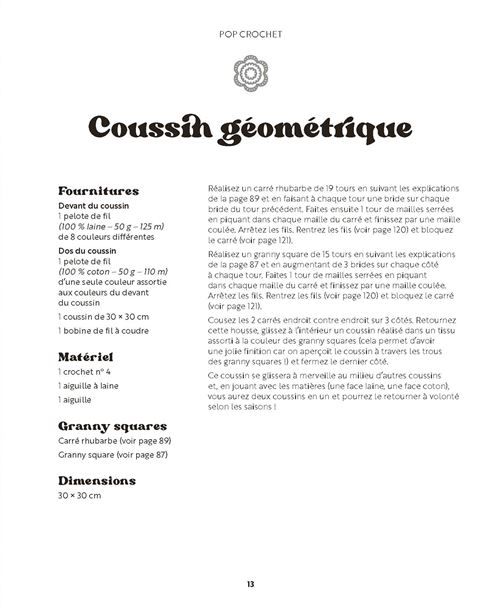 Pop crochet - 37 projets simples & originaux