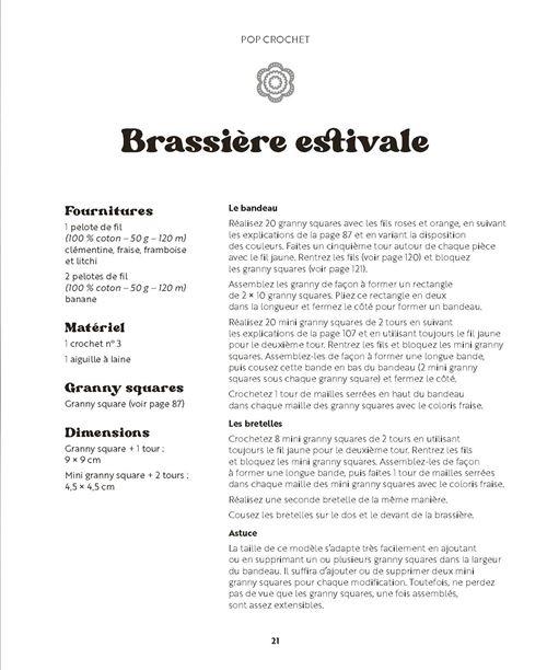 Pop crochet - 37 projets simples & originaux