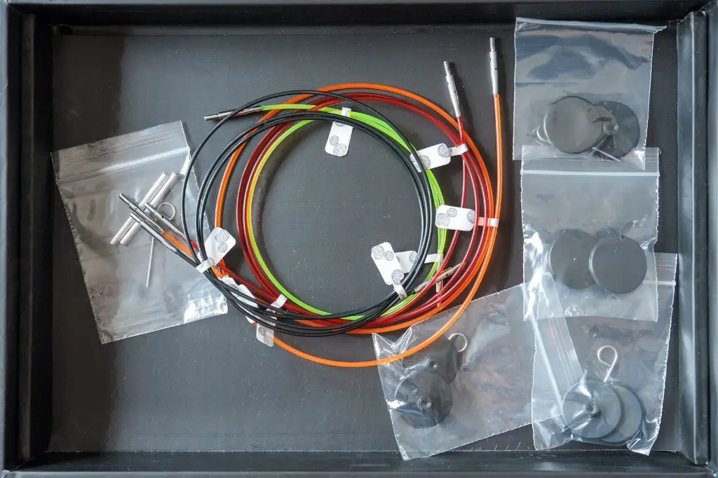 Knit Pro - Deluxe Set d'aiguilles à tricoter circulaires interchangeables en bois