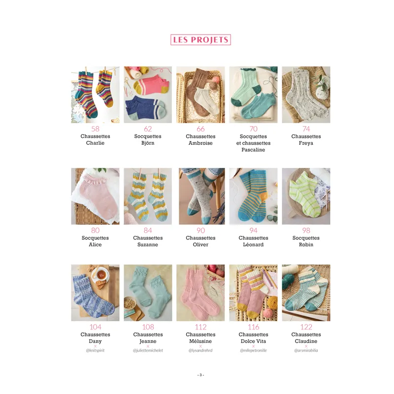 Guide expert chaussettes au tricot