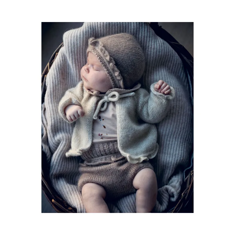 Adorable layette au tricot
