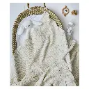 Couvertures au tricot pour bébé