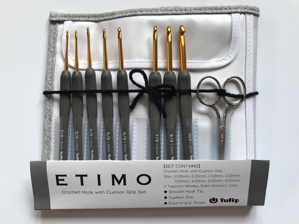 Set de crochet Etimo Royal Gris -Tulip
