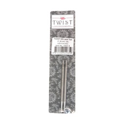 [7503-6] Chiaogoo - Twist SS Lace Tips Small (3,5 - 5 mm) 8 cm (4 mm)