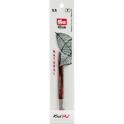 [223 376] Prym - Knit Pro Pointes d'aiguilles courtes interchangeables natural (6 mm)