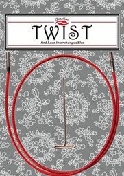 [CG-7105-M] Chiaogoo - Twist Red Cable Mini (13 cm)