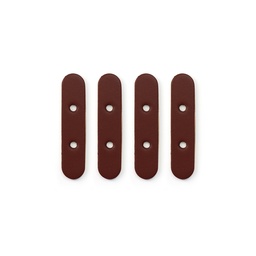 Miyako - Lots de 4 renforts (Châtaigne)