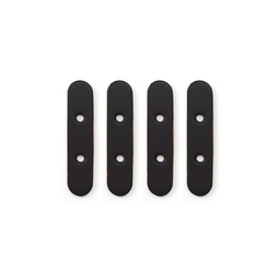 Miyako - Lots de 4 renforts (Noir)