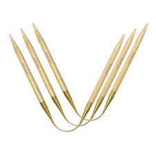 Addi - Crazy Trio Aiguilles à 2 pointes bambou 24 cm (2.5 mm)