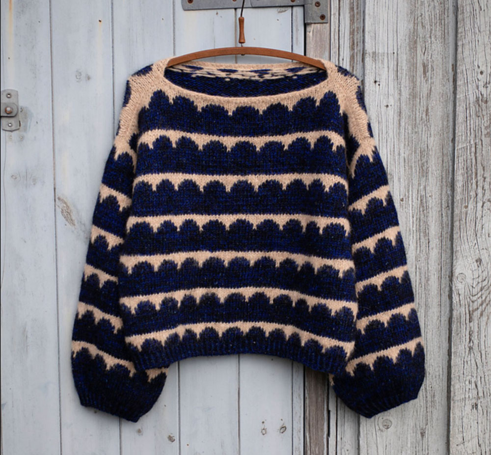 Kit Robinia Sweater - Anne Ventzel (Bleu, XS-L)