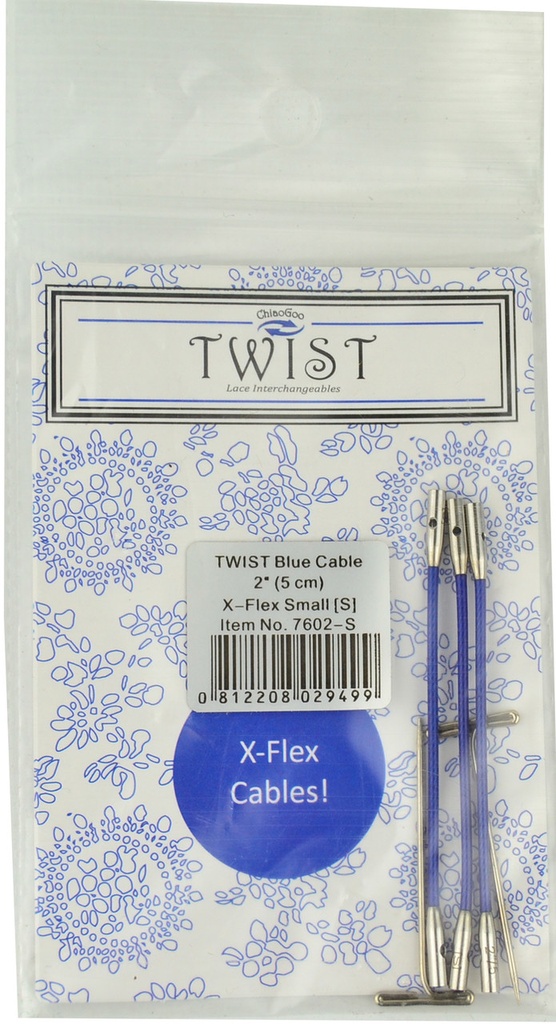 Chiaogoo - Twist blue cable small