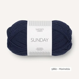 Sandnes Garn - Sunday (5882 Marinebla)