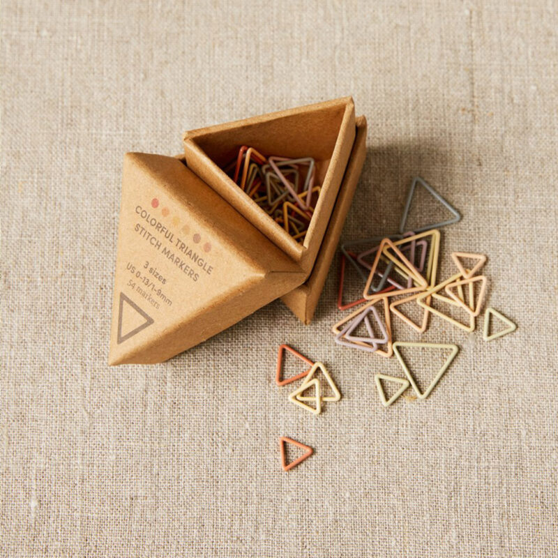 Triangle stitch markers - Cocoknits