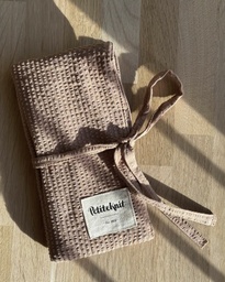 Petite Knit - Etui à aiguilles interchangeables To go (Praliné)