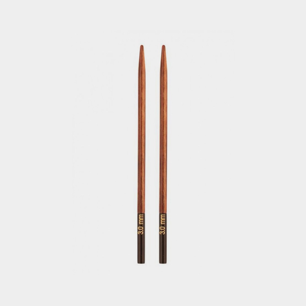 Aiguilles interchangeables en bois - Knit Pro (3 mm, 13 cm)