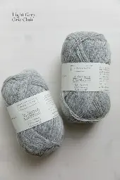 Biches et bûches - Le Cashmere & Lambswool (Gris clair)