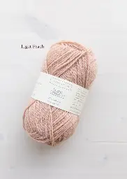 Biches et bûches - Le Gros Lambswool (Pêche claire)