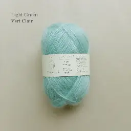Biches et bûches - Le Gros Silk & Mohair (Vert clair)