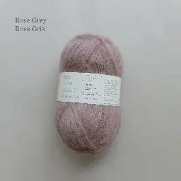 Biches et bûches - Le Gros Silk & Mohair (Rose Gris)