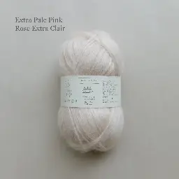Biches et bûches - Le Gros Silk & Mohair (Rose Extra Clair)