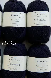 Biches et bûches - Le Lambswool (Bleu très foncé)