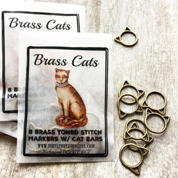 Marqueurs tricot - Firefly Notes (Brass cats)