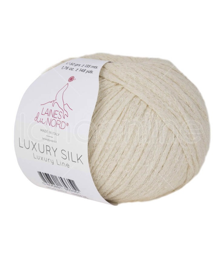 Luxury Silk - Laines du Nord (1 - Blanc)