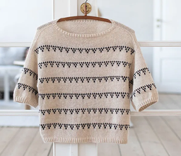 Kit laines - Grape Tee A. Ventzel (Original Ecru/Noir, 3-4)