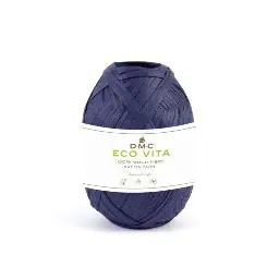 Raffia - DMC Eco Vita (071 Bleu marine)