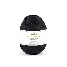 Raffia - DMC Eco Vita (02 Noir)