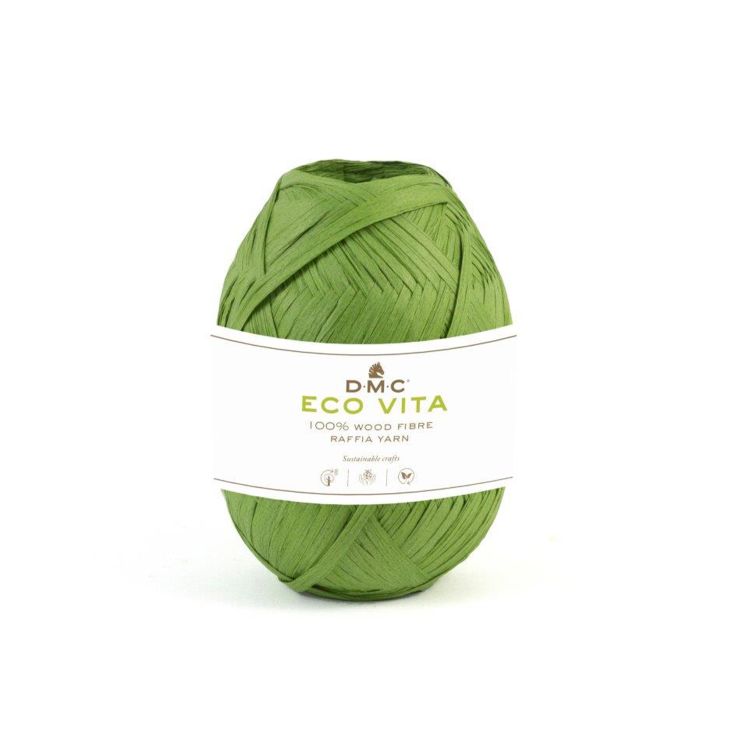 [DMCraffiavert] Raffia - DMC Eco Vita (08 Vert prairie)
