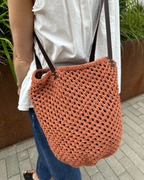 [KitNougatFrenchMarket] Kit - French Market bag de Petite Knit (Nougat)