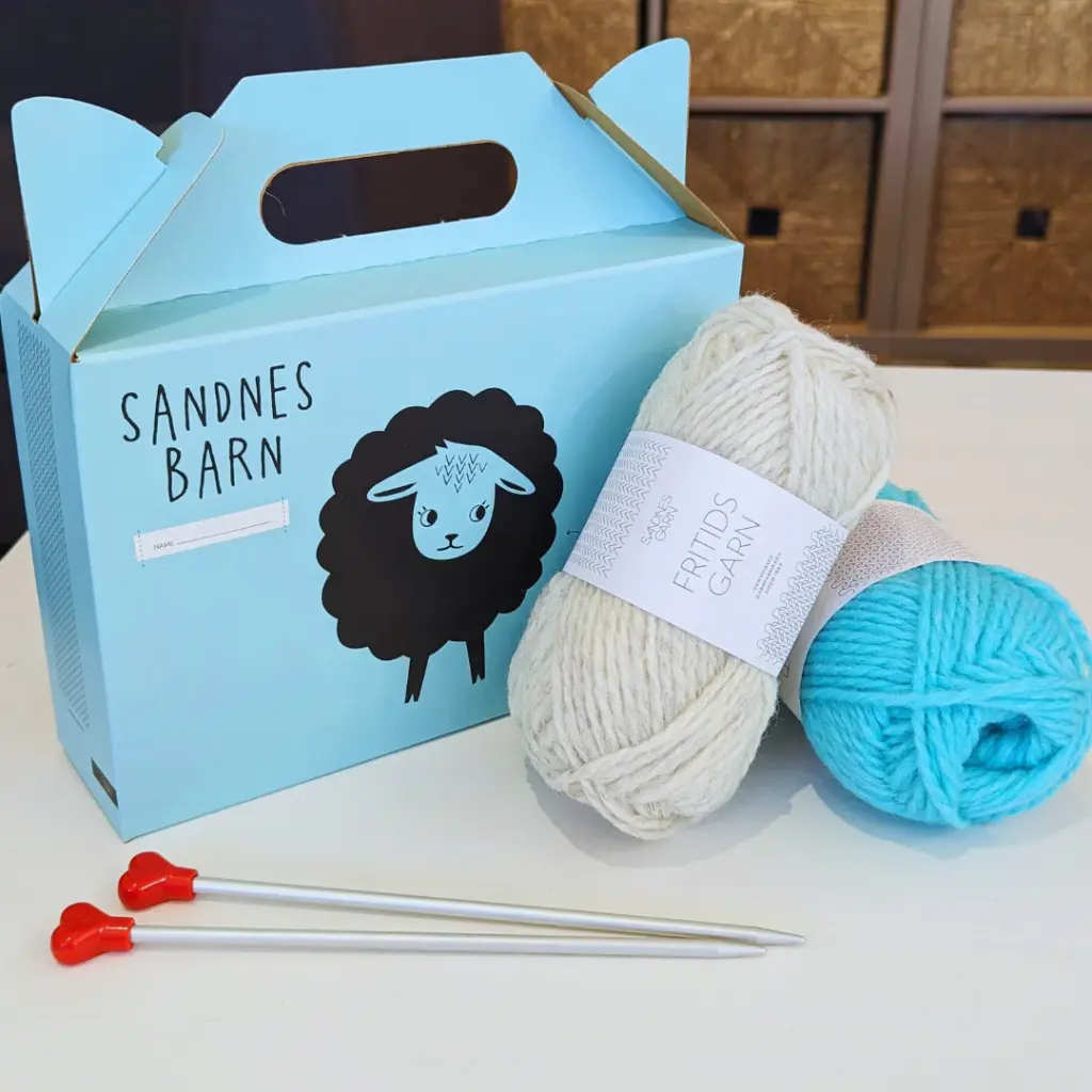 Boite kit tricot enfants - Sandnes Garn