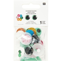 [500809] Rico - Yeux de sécurité (20 mm)