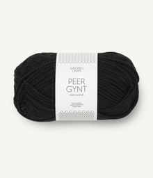 Sandnes Garn - Peer Gynt (1099 Black)