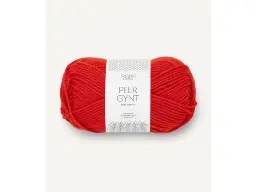 Sandnes Garn - Peer Gynt (4018 Scarlet red)