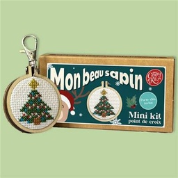Mini Kit Point de Croix (Mon beau sapin)