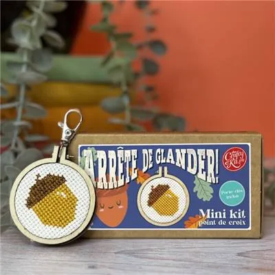 Mini Kit Point de Croix (Arrête de glander!)