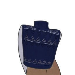 Kit Beth Warmer - Anne Ventzel (Couleurs originales bleu marine, Neck 2)