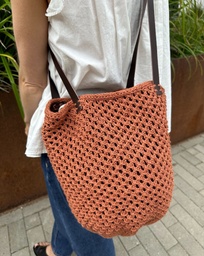 Kit - French Market bag de Petite Knit (Nougat)