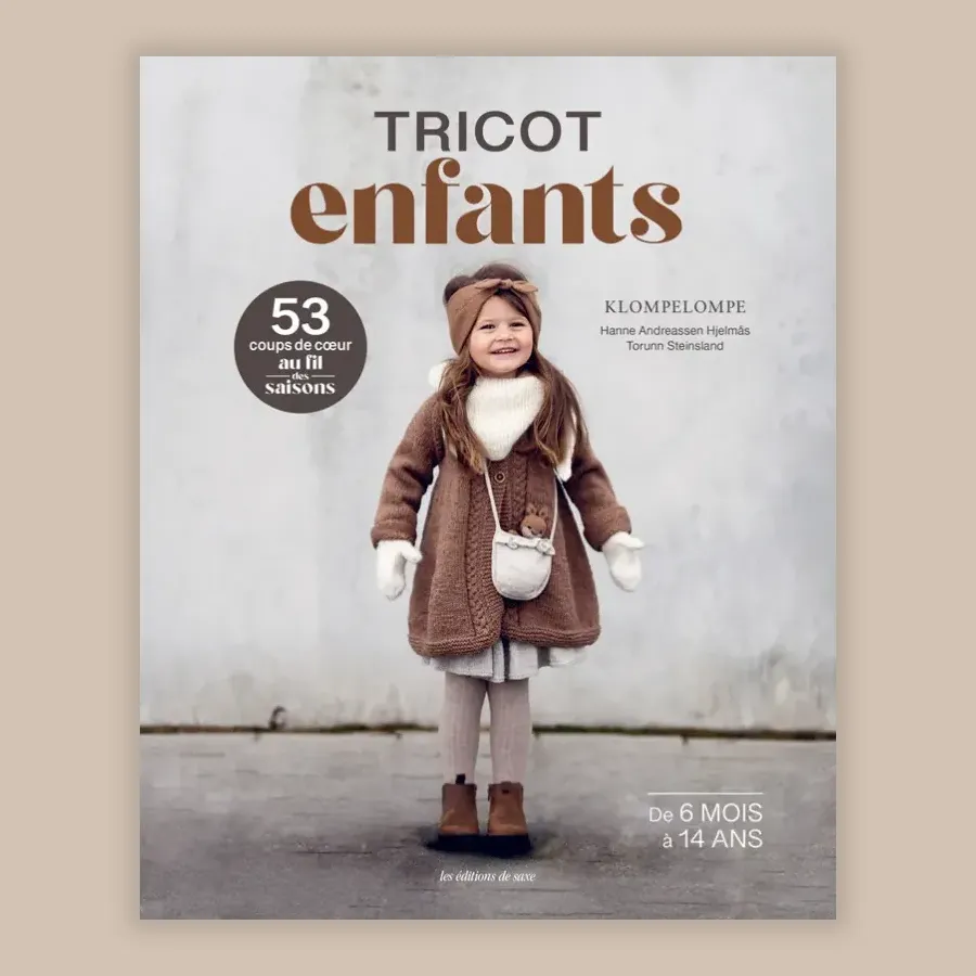 Tricot enfants - 53 coups de coeur au fil des saisons