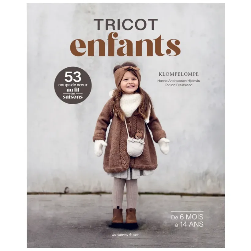 Tricot enfants - 53 coups de coeur au fil des saisons