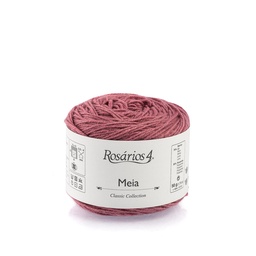 Rosarios 4 - Meia (28 Vieux rose)