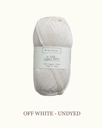 Biches et bûches - Le petit organic cotton (Undyed offwhite)