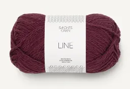 Sandnes Garn - Line (4372 Deep Burgundy)