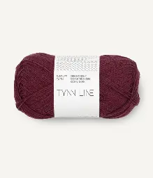 Sandnes Garn - Tynn line (4372 Deep Burgundy)