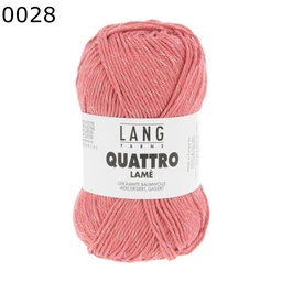 Lang - Quattro lamé (0028 Corail)