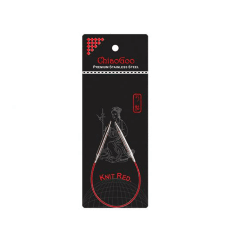 Aiguilles circulaires fixes Red Lace 23 cm - ChiaoGoo